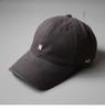 Boné de beisebol soft top estilo japonês Feminino simples letra pequena bordada boné pontiagudo Rua casual à prova de sol com aparência de rosto pequeno cap masculino