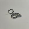 Anillo Doble Aplastado Acero Inoxidable Luya Anillo Doble Anillo Plano Conector Tipo O Pesca Mar Tres Ganchos Accesorios Placa de Hierro