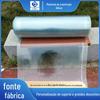 Telhado de estufa de fibra de vidro FRP painel solar fabricante telha de telhado retardante de chama transparente placa de iluminação