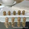 Hueso de Camello Amarillo Dios de la Riqueza Accesorio Artesanal Pulsera DIY Hecha a Mano Accesorio de Joyería de Moda T1144