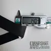 En Stock Accesorios de Correa de Polipropileno PP Negro Correa de Mochila Engrosada de 600D Correa de Asa Tejido Liso Tejido Americano Tejido de Perla Correa