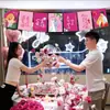 Día de San Valentín Chino, Aniversario, Atmósfera de Confesión, Accesorios para Fotos, Decoración, Tarjetas de Mesa de Amor, Adornos de Tarjetas