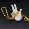 Suministro de Exportación Transfronteriza Joyería para Hombre Aleación Chapada en Oro Collar para Hombre Nuevo Collar de Oro Imitación 18K Fábrica