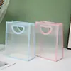 Bolsas Tote Transparentes Personalizadas, Bolsas de Mano, Estilo Minimalista Bolsas de Regalo de Plástico PP para Bodas