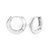 Pendiente de Oreja con Diseño Irregular de Cara Martillada Retro Francés Transfronterizo Moda Simple Elegante Pendiente de Oreja Versátil para Mujer