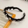 Diadema de Cristal Estilo Francés Super Hada de Lujo con Forma de Ola para el Cabello Exquisito Exhibidor de Cabello Nuevo Pack de Cabello de Moda 2025 para Mujeres