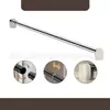 Barra para Secar Ropa de Balcón Exportación Transfronteriza Acero Inoxidable Sin Taladro Barra para Cortina de Ducha de Baño Empalme Segmentado Barra para Armario Interior