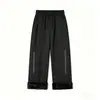 Pantalones cargo de moda de otoño estilo americano nuevo venta al por mayor transfronteriza versátiles de pierna recta con forro polar pantalones de trabajo para adolescentes