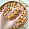 Marfim Desgastado Natural Escultura de Frutas Peças de Mão Fofas Acessórios de Brinquedo DIY Pulseiras Tecidas à Mão Acessórios de Pulseira