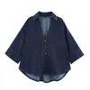 Camisa de manga ancha marca Z, ropa para mujer transfronteriza de AliExpress, populares pantalones plisados de cintura alta europeos y americanos, conjunto de top y pantalones, cómodo ZA