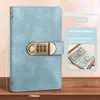Livro de poupança em dinheiro transfronteiriço, livro de armazenamento para gestão financeira, pasta de dinheiro com cadeado de senha, livro de armazenamento de dinheiro, livro de contabilidade