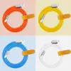 Cable de Datos de Aleación de Zinc de Carga Rápida de 120W Adecuado para Apple Tipo-C Teléfono Móvil Android Cable de Carga Máquina Metal Grueso