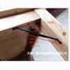 Abrazadera de Tensión de Hierro Transfronteriza de Ángulo 90 grados Soporte Triangular, Negro Electroforético, 6.0*198 Accesorios de Fijación para Muebles.