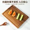 Tabla de cortar de madera para cocina Tabla de cortar de madera maciza Tabla de cortar para el hogar Herramientas de cocina Tabla de cortar para frutas Hogar