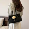 Bolsa Marrom Meilade Retro de Luxo Feminina 2026 Nova de Grande Capacidade para o Dia a Dia Bolsa de Ombro Única Bolsa Tote de Mão