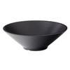 Vajilla de melamina tazón comercial para fideos porcelana tazón negro para ramen plástico sopa de fideos de arroz en polvo Malatang tazón grande especial para tienda de fideos