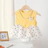 Vestido de Verano para Bebé Niña Nuevo Estilo Estilo Falda Holgada Falda de Bebé Falda de Princesa Vestido de Verano para Niño Pequeño Vestido de Un Año