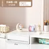Gabinete de Almacenamiento Debajo del Escritorio Tipo Cajón Oficina Caja para Papelería A4 Gabinete de Almacenamiento de Archivos Multicapa Estante de Almacenamiento para el Hogar Extraíble