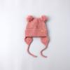 Gorro de bebé transfronterizo otoño e invierno lindo lindo gorro infantil para niño y niña gorro de lana para bebé con protección para las orejas gorro tejido