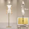 Soporte de Exhibición de Modelo de Cuerpo Plano Estilo Coreano Accesorios de Cuerpo Entero para Ropa de Mujer Pecho Plano de Cuerpo Medio Maniquí para Escaparate de Tienda de Ropa