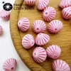 Cuentas checas importadas baoshiosa de doble cono para linterna de 9 mm, dorado vintage con trazo, cuentas sueltas, material para pulsera de cuentas DIY, collar