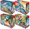 Tarjetas Pokémon Pikachu Paquete de Cartas Booster Pokémon Serie Espada y Bou Shield Caja Sorpresa Mascota Tarjeta Flash Papel