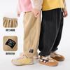 [Veludo Cotelê] Roupas Infantis Dudu, Calças para Meninos, Calças de Algodão para Bebês Outono e Inverno, Calças para Meninas, Roupas de Inverno Infantis com Forro de Lã
