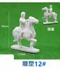 Wx Maquete Arquitetônica Mesa de Areia Escultura Artística Fontes Figuras Animais com Paisagem Ornamentos de Cena de Praça de Jardim Europeu