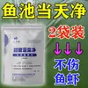 Removedor de Algas para Estanques de Peces, Removedor de Agua Verde para Estanques de Peces, Removedor de Musgo, Removedor de Enzimas Descomponedoras de Algas Azules, Removedor de Trigo Verde
