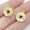 Pingente tradicional de peixe koi com gota de óleo banhado a ouro para riqueza e fortuna, nova pulseira de liga estilo chinês, acessórios de joias com caractere da fortuna atacado