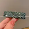 Novo Grampo de Cabelo Coreano Super Brilhante de Cristal BB 2025 Exquisito Grampo de Cabelo com Diamante Cintilante Acessível Luxo Clipe Lateral de Strass para Franja
