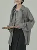 Camisa Chaqueta Versátil para Mujer con Protección Solar Ligera y Fresca, Efecto Adelgazante, Tejido de Lyocell, Juego de Luces y Sombras