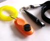 Con cordón silbato para perros de plástico silbato para perros entrenamiento silbato para perros silbato anillo para mascotas entrenador de perros clicker