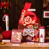 Regalos de Año Nuevo 2026 Año del Caballo, Pequeños Regalos Prácticos para Reuniones Anuales, Bolsas de Regalo para el Festival de Primavera para Empleados y Clientes, Bolsas Tejidas, Recuerdos