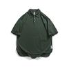 Beijie marca de moda americana para hombre 2025 primavera nuevo 270G color sólido playera polo para hombre solapa manga corta camiseta