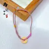 Estilo Igual a Xiaohongshu Dorado Chapado Dios Amarillo de la Riqueza Hilo Rojo Encanto de Caballo Pulsera Tejida Pulsera al por Mayor