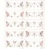 Pegatinas de Maquillaje para Ojos de Mariposa con Purpurina En Stock Venta al por Mayor Escenario Fiesta Pegatinas para Esquina de Ojos con Lentejuelas Sin Pegamento Pegatinas Decorativas para la Cara Fijas
