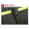 Traje de impermeable de tela tejida para lluvia, pantalones de lluvia, traje para repartidor en tormenta, impermeable grueso transpirable dividido para exteriores para adultos, venta al por mayor