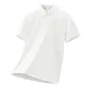 Camisa Polo de Secado Rápido para Hombre para Exteriores, Top Transpirable, Absorbente de Humedad, Casual de Manga Corta para Viajes de Negocios, Senderismo y Montañismo