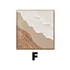 Pintura Decorativa Estilo Crema para Sala de Estar, Pintura de Pared de Fondo para Sofá Estilo Normcore, Mural Tríptico para Restaurante, Pintura Colgante Estilo Wabi-Sabi para Entrada