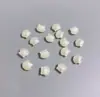 Perla de Imitación ABS Agujero Recto Concha Cuentas Sueltas Pulsera de Abalorios Hecha a Mano DIY Materiales para Hacer Collares Accesorios de Joyería