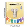 Serie de Libros de Colorear con Acuarela Nuevos y Más Vendidos Transfronterizos para Adolescentes, Libro de Inspiración para Colorear con Acuarela, Adecuado para Colorear a Voluntad