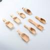 En stock, suministro de cuchara de madera para sal de baño, cuchara para sal de baño, cuchara de madera para sal, mini cuchara para té con polvo medicinal, cuchara pequeña para sal