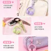 Llavero colgante de resina 3D colorido para auriculares, correa de teléfono versátil estilo ins, accesorio para bolso, decoración DIY