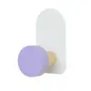 Venta Caliente de Fábrica Color Macarrón Fantasía Gancho Trasero de Puerta Super Resistente Gancho Adhesivo Sin Taladro Gancho Decorativo Creativo para Abrigos