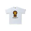 Suministro mayorista transfronterizo Chaopai de comercio exterior a 260g éxito de ventas BAPE cabeza de simio tiburón camiseta de manga corta 21