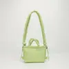 Bolso Cruzado de Algodón con Diseño de Nicho 2025, Bolso de Hombro Único Ligero y Versátil, Bolso de Mano Casual de Color Sólido, Moderno y Versátil