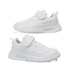 Zapatos Deportivos Infantiles Todo Negro Zapatos para Niños 10 Niños Medianos y Grandes Zapatos de Skate Superficie de Cuero Zapatos para Correr Niñas Zapatos Blancos Fabricante