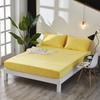 Amazon Comércio Exterior Quente Cama Acolchoada Veludo Leite Veludo Cristal Forrado com Lã Coral Lençol de Cor Sólida Inverno