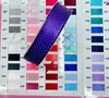 Cinta de lunares de 25 mm para envolver regalos, atar pasteles, materiales para accesorios de cabello DIY, poliéster, en stock, venta al por mayor, múltiples colores